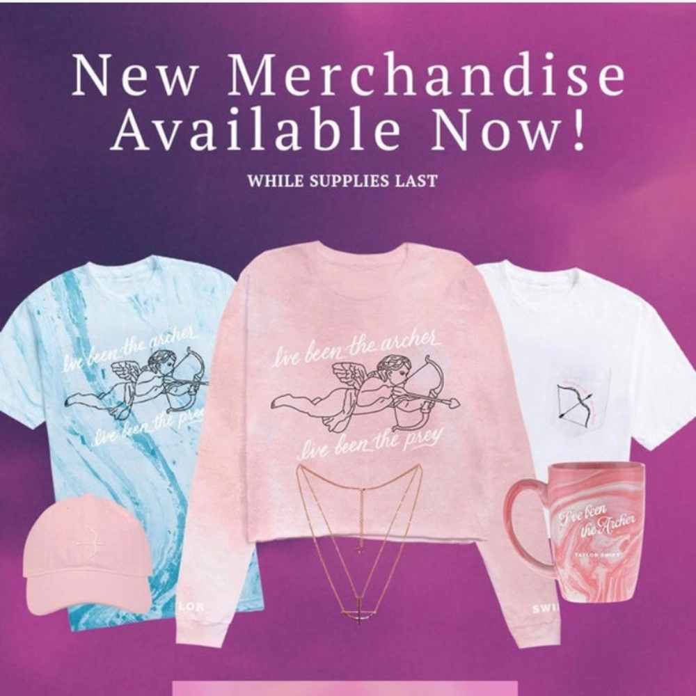 ISO TAYLOR SWIFT ARCHER MERCH SIZE S